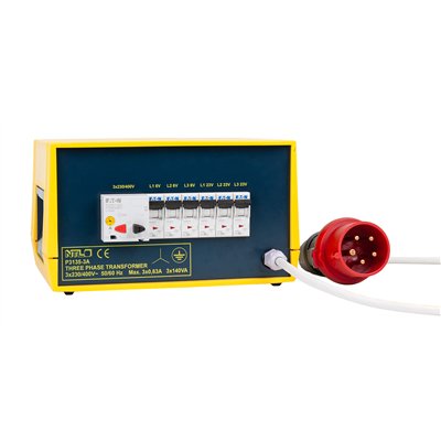 Drehstromtrafo 6/10 V und 23/40 V