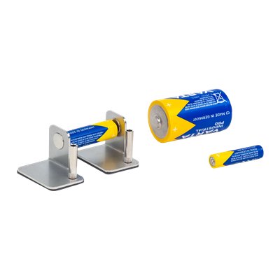 Abgreifbuchse für 1,5 V Batterien, magnetisch