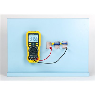 Abgreifbuchse für 1,5 V Batterien, magnetisch