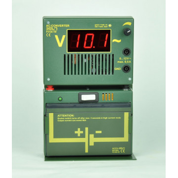 Akku-Batterie, 6 V/10 Ah, für "inno" Konverter und Hochstromversuche