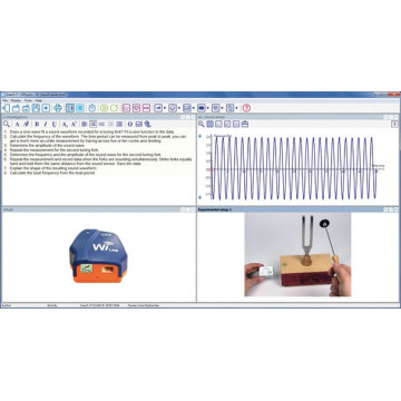 Wi Lab, Bluetooth interface, Messung mit Tablets, Chromebooks, PCs