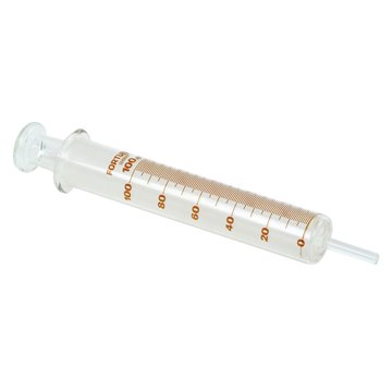 Kolbenprober 100 ml, Glas