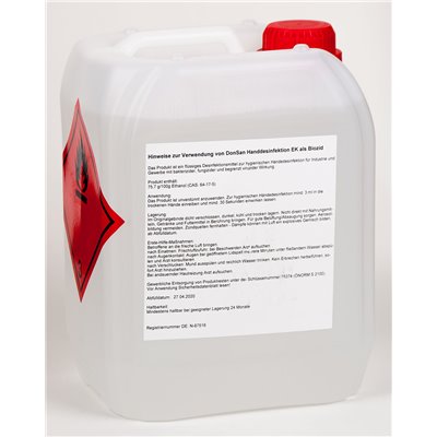 Desinfektionsmittel, Hand, 5 Liter