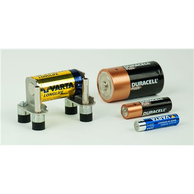Abgreifbuchse für 1,5 V Batterien, magnetisch
