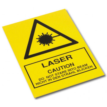 Warnschild "Laser"