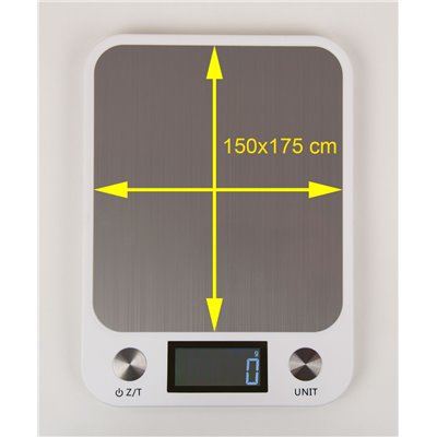 Digitalwaage, 15 kg/1 g, mit Netzgerät