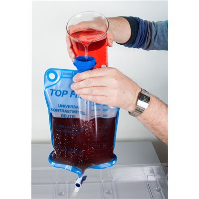 Auslaufbeutel 3000 ml, mit Hahn und Aufhängung