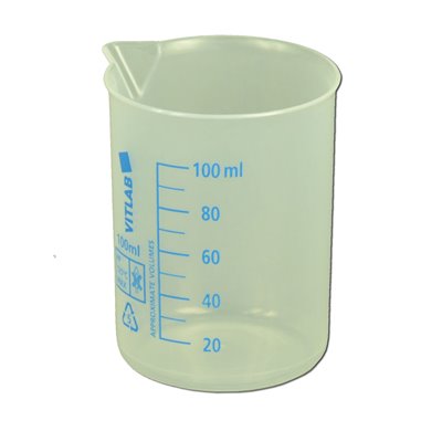 Becherglas 100 ml, KS, mit Ausguß