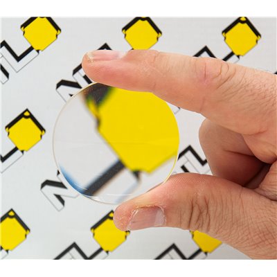 Linse aus optischem Glas (K9), D50 mm, FL  +100 mm