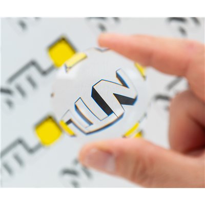 Linse aus optischem Glas (K9), D50 mm, FL +1000 mm