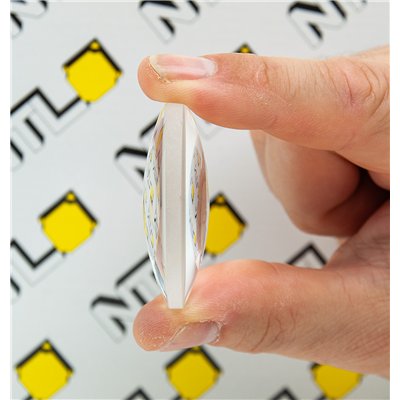 Linse aus optischem Glas (K9), D50 mm, FL +1000 mm